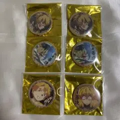 鬼滅の刃 遊郭編 絵巻カフェ 缶バッジ 我妻善逸 善子 4個セット - メルカリ