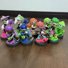 amiiboスプラトゥーン フィギュア 9体セット