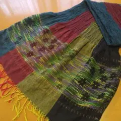 ストール　カラフル