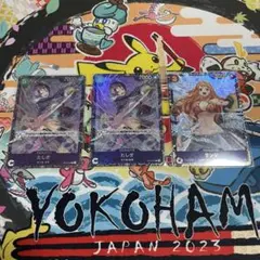 ワンピースカード　フラッグシップ　サンジ　たしぎ×2枚