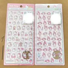 正規品　ボンボンドロップシールミニ　サンリオ　キティ　ピンク　マイメロ