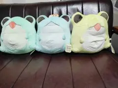 ただのかえるたち BIGぬいぐるみ まとめ売り ぽん ぽこ ぽ 計3点
