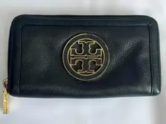 ◆TORY BURCH トリーバーチ アマンダ レザー ラウンドファスナー長財布のサムネイル