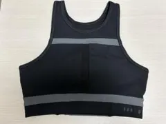 Nike スポーツブラ ブラック グレー　パット付き