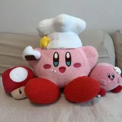 10/21値下げ 별의 커비 Kirby ぬいぐるみ マリオのキノコ
