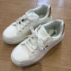 kitson スニーカー 白 金 L 24.0cm～24.5cmのサムネイル