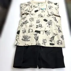 キャラクター柄パジャマセット 140