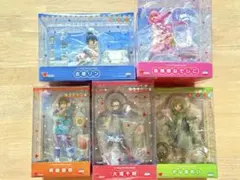 ゆるキャン△ 各務原なでしこ、志摩リン、犬山あおい、大垣千明、斉藤恵那フィギュア