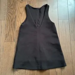 未使用！GU ジーユー キッズ ジャンパースカート ブラック 110cm