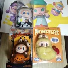 POPMART THE MONSTERS ラブブ 、3点セット売り、新品未開封品
