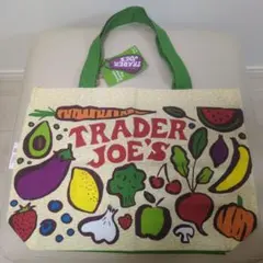【新品タグ付】TRADER JOE'S　 カラフルエコバッグ