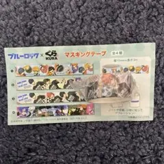 ブルーロック くら寿司 マスキングテープ③