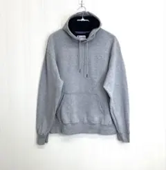 Champion グレー フード付きパーカー Lサイズ