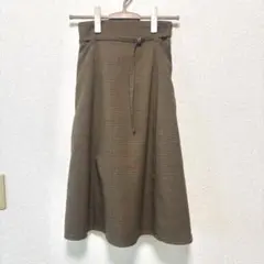 フレアスカート 膝下丈 ROPE’ PICNIC