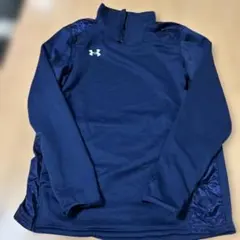 Under Armour ハーフジップ トップ M ネイビー