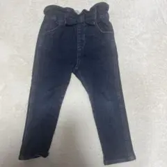 SERAPH デニム　パンツ　キッズ　ウエストゴム リボン　長ズボン 100のサムネイル
