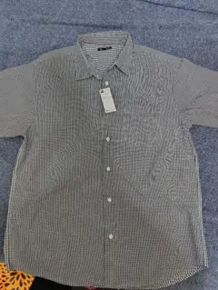 GU チェック柄 長袖シャツ XL