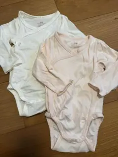 H&M オーガニックコットン ベビー肌着 2枚セット 68cm