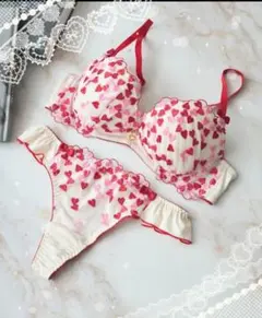 C75М　Dolce Fiora　痛くなりにくいやわらかワイヤーブラ・Tバックのサムネイル