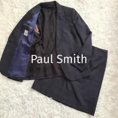美品◯Paul Smith スカートセットアップ ネイビーチェック サイズ40のサムネイル