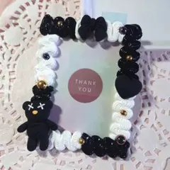 TK-61ホイップデコ トレカケース 硬質カードケース B8 黒 白 くま