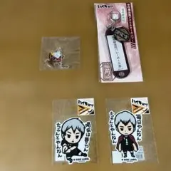ハイキュー!! 稲荷崎　アクリルキーホルダー　北信介ステッカー