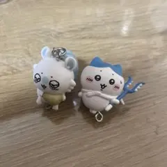 ちいかわ ハチワレ モモンガ ミニフィギュア ガチャガチャ