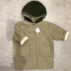 新品　韓国子供服　キルティングコート　ボアコート　ジャケット