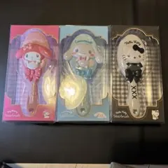 マイメロディ、シナモロール、Hello Kitty ヘアブラシ