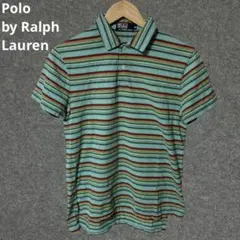Polo by Ralph Lauren 90s ターコイズ ポロシャツ