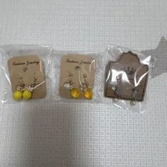 ハンドメイド　イヤリング　まとめ売り