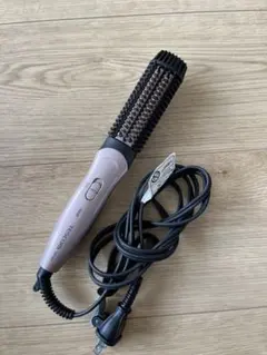 TESCOM ブラシヘアアイロン 収納袋付き