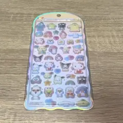 サンリオ　cotton puffy シール