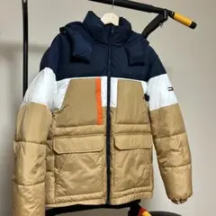 k*n様 あ*る様 TOMMY JEANS フード付きダウンジャケット Mサイズ