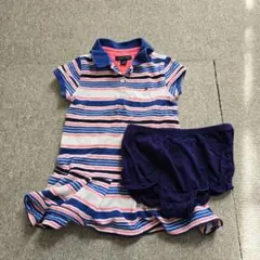 TOMMY HILFIGER ポロシャツワンピース 2T セット