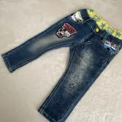 ベビードール　デニムパンツ　90