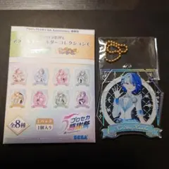 プロセカ 感謝祭 オーロラ箔押しアクリルキーホルダー【桐谷遥