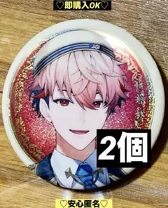 【新品❤️未使用】にじさんじ缶バッジビスケット⭐️セラフ・ダズルガーデン2個セット