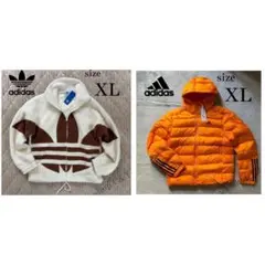 アディダス オリジナルス シェルパジャケット ボアジャケット ホワイト XL O