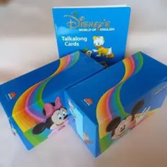 ディズニー英語システム トークアロングカード　2箱セット　未開封多数　2017年