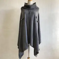 【くりこ様専用】マックスアンドコー　ウールニットポンチョ　ハイネック　Mサイズ