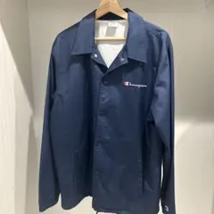 Champion ネイビー ナイロンジャケット XL