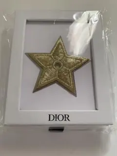 4*信様 Dior ゴールド星型ブローチ