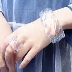 キューポット　みず　バングル