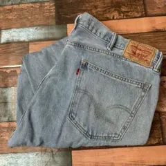 メ*5様 ビンテージ　古着　リーバイス505 バギー　デニムジーンズ　W42L3