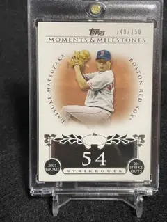 松坂大輔 2008 Topps M&M /150