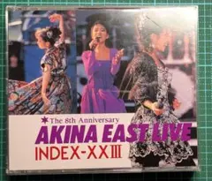 AKINA EAST LIVE INDEX-xxIII2022年版　CD