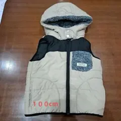 ダウンベスト　男の子　Breeze　１００cm　未使用に近い　冬物
