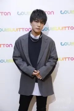LouisVuitton 18SS バイカラーテーラードジャケットのサムネイル