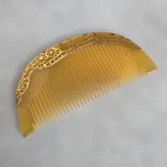 アンティーク　鼈甲カラー　櫛　金工　彫金　し2　工芸品　簪　かんざし　笄　着物